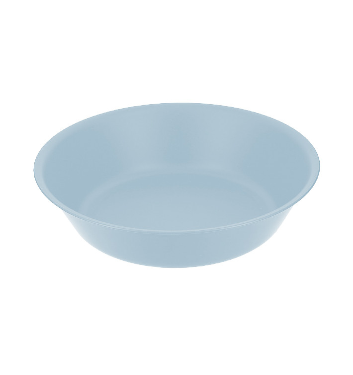 Plato Reutilizable Durable PP Mineral Azul Ø18cm (6 Uds) Plato Reutilizable Durable PP Mineral Azul Ø18cm (6 Uds)