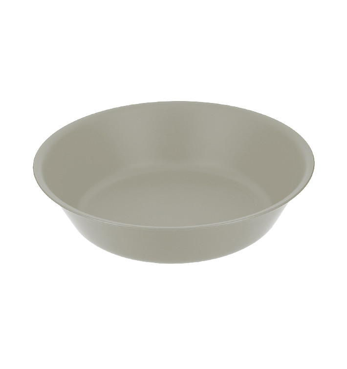 Plato Reutilizable Durable PP Mineral Gris Ø18cm (6 Uds) Plato Reutilizable Durable PP Mineral Gris Ø18cm (6 Uds)