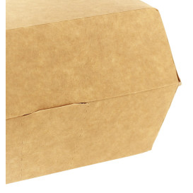 Caja Kraft para Hamburguesa Mega 16,5x18x9 cm (200 Uds)