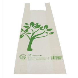 Bolsa Camiseta Pan Home Compost "Be Eco!" 30x60cm (100 Uds)