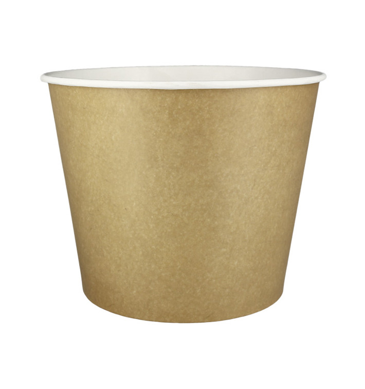 Cubo de Cartón para Pollo 130Oz/3990ml (50 Uds) Cubo de Cartón para Pollo 130Oz/3990ml (50 Uds)