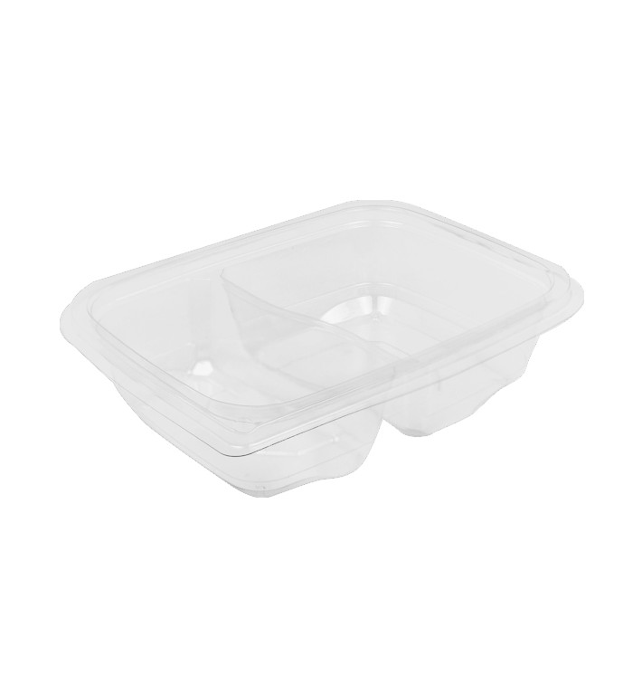 Bol Plástico Inviolable 2C PET 200/300ml 180x140x40mm (65 Uds) Bol Plástico Inviolable 2C PET 200/300ml 180x140x40mm (65 Uds)