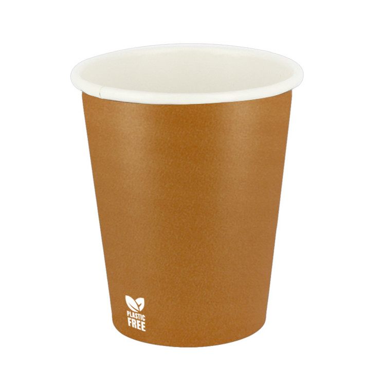 Vaso Cartón Plastic Free 7 Oz/210ml "Caramelo" Ø7cm (50 Uds) Vaso Cartón Plastic Free 7 Oz/210ml "Caramelo" Ø7cm (50 Uds)