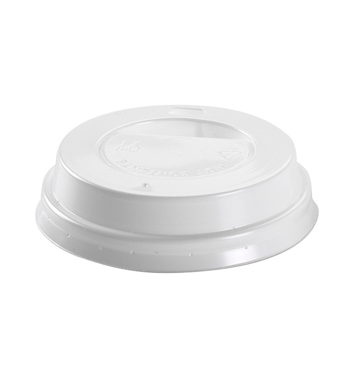 Tapa Travel con Agujero PS para Vaso Cartón Ø6,2cm (100 Uds) Tapa Travel con Agujero PS para Vaso Cartón Ø6,2cm (100 Uds)