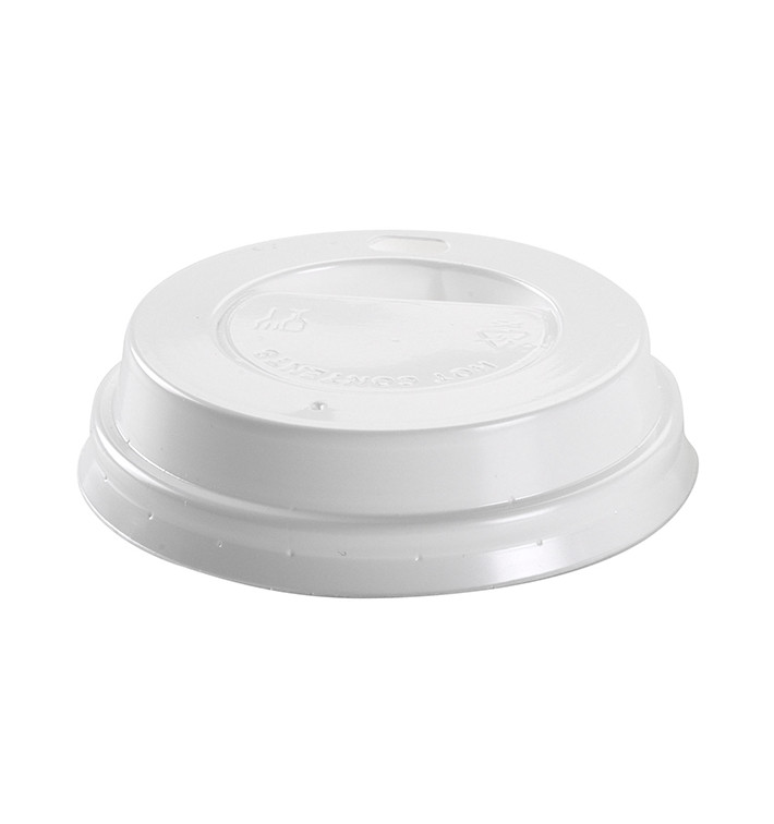 Tapa Travel con Agujero PS para Vaso Cartón Ø6,2cm (100 Uds)