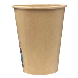 Vaso Cartón 12Oz/360ml Marrón Ø8,0cm (2.000 Uds)