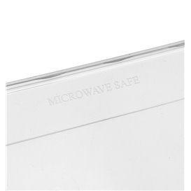 Tapa de Plástico Transp. para Bandeja 157x112x51mm (100 Uds)