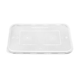 Tapa de Plástico Transp. para Bandeja 157x112x51mm (100 Uds)