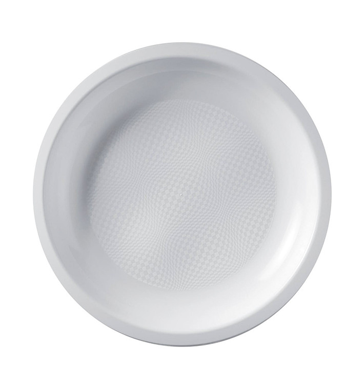 Plato Reutilizable PP Llano Blanco Round Ø22cm (25 Uds) Plato Reutilizable PP Llano Blanco Round Ø22cm (25 Uds)