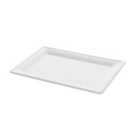 Bandeja Caña de Azúcar Blanco 200x280mm (320 Uds)