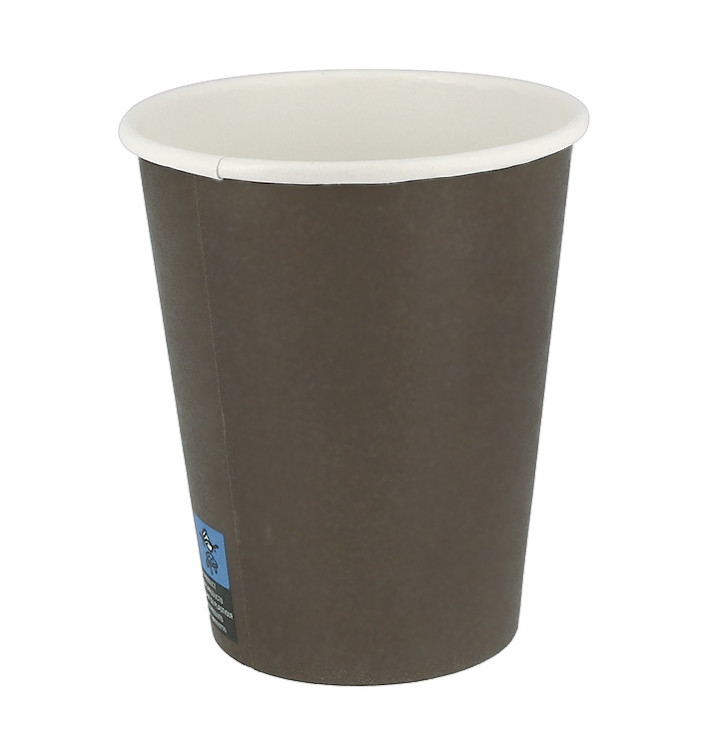 Vaso Cartón 14Oz/420ml Marrón Ø9,0cm (50 Uds)