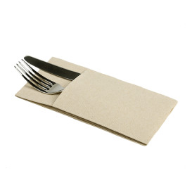 Servilleta Portacubiertos de Papel Eco 40x40cm (60 Uds)