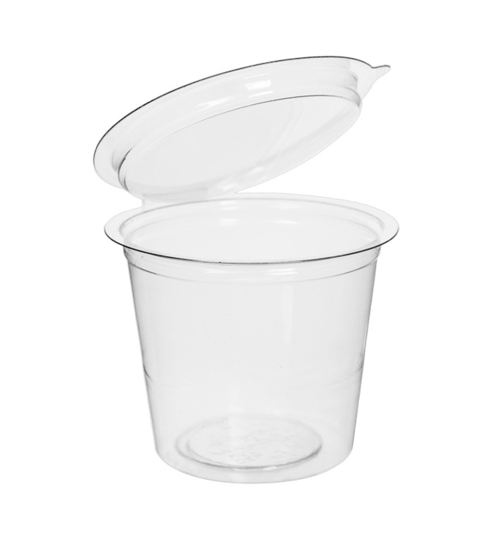 Tarrina Redonda Bisagra APET Transparente 125ml (405 Uds) Tarrina Redonda Bisagra APET Transparente 125ml (405 Uds)