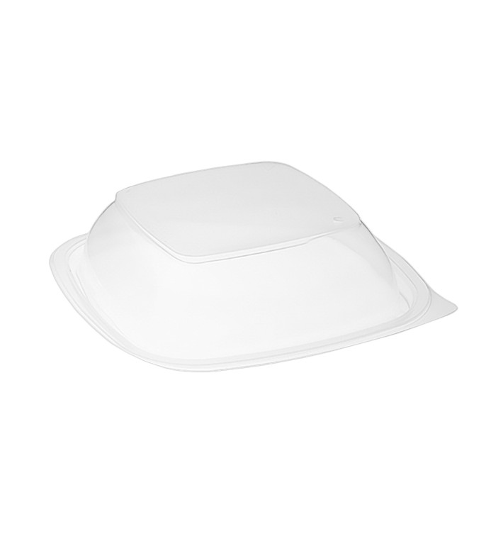 Tapa para Envase Cuadrado Negro y Crema 16,5x16,5x4cm (50 Uds) Tapa para Envase Cuadrado Negro y Crema 16,5x16,5x4cm (50 Uds)