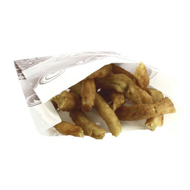 Bolsa para Churros Antigrasa 30+10x42cm (250 Uds)