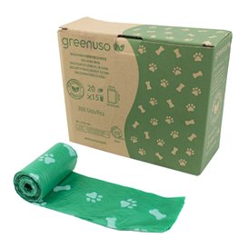 Bolsa Perro 100% Biodegradable 23x32cm (300 Uds)