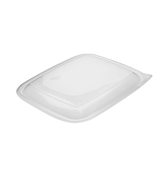 Tapa para Envase Rectangular Negro y Crema 23x16,5cm (75 Uds) Tapa para Envase Rectangular Negro y Crema 23x16,5cm (75 Uds)