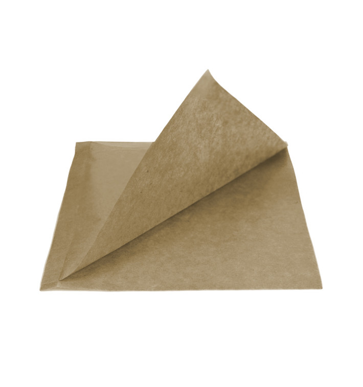Bolsa Antigrasa Abierta 2L 15x15,2cm Natural (100 Uds) Bolsa Antigrasa Abierta 2L 15x15,2cm Natural (100 Uds)