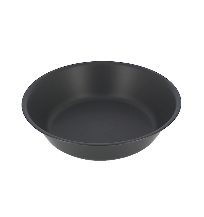 Plato Reutilizable Durable PP Mineral Antracita Ø18cm (6 Uds) Plato Reutilizable Durable PP Mineral Antracita Ø18cm (6 Uds)