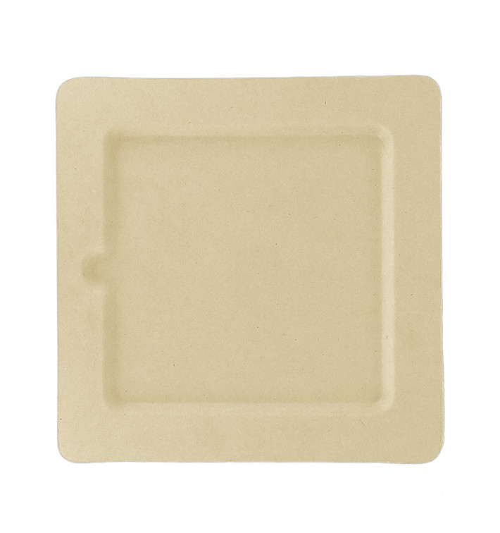 Plato Hendidura Caña de Azucar Natural 20cm (50 Uds) Plato Hendidura Caña de Azucar Natural 20cm (50 Uds)