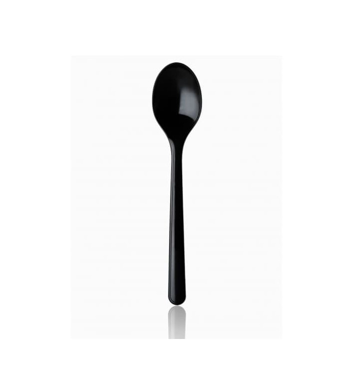 Cuchara de Plastico Magnum Negro 185 mm 