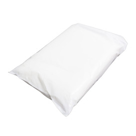 Babero Infantil con Bolsillo Blanco 33x28cm (100 Uds)