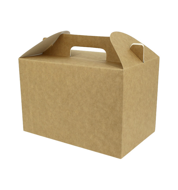 Caja de Menu Kraft 225x145x150mm (25 Uds) Caja de Menu Kraft 225x145x150mm (25 Uds)