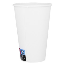 Vaso Cartón ECO 12 Oz/360ml Blanco Ø8cm (50 Uds)