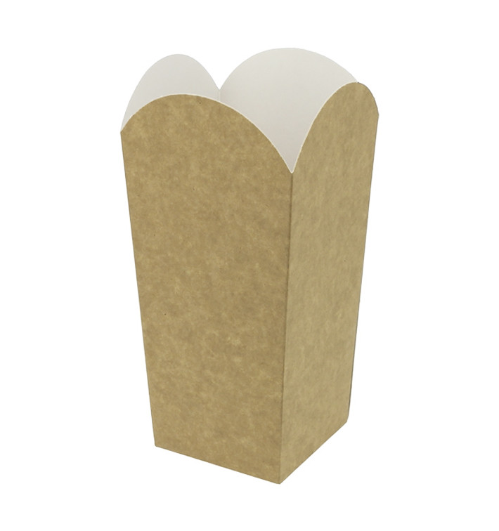 Caja Palomitas Pequeña Kraft 45g 6,5x8,5x15cm (25 Uds) Caja Palomitas Pequeña Kraft 45g 6,5x8,5x15cm (25 Uds)