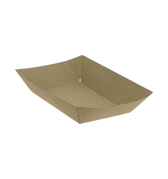 Barqueta 300ml Kraft-Kraft 11x7x3,5cm (25 Uds) Barqueta 300ml Kraft-Kraft 11x7x3,5cm (25 Uds)