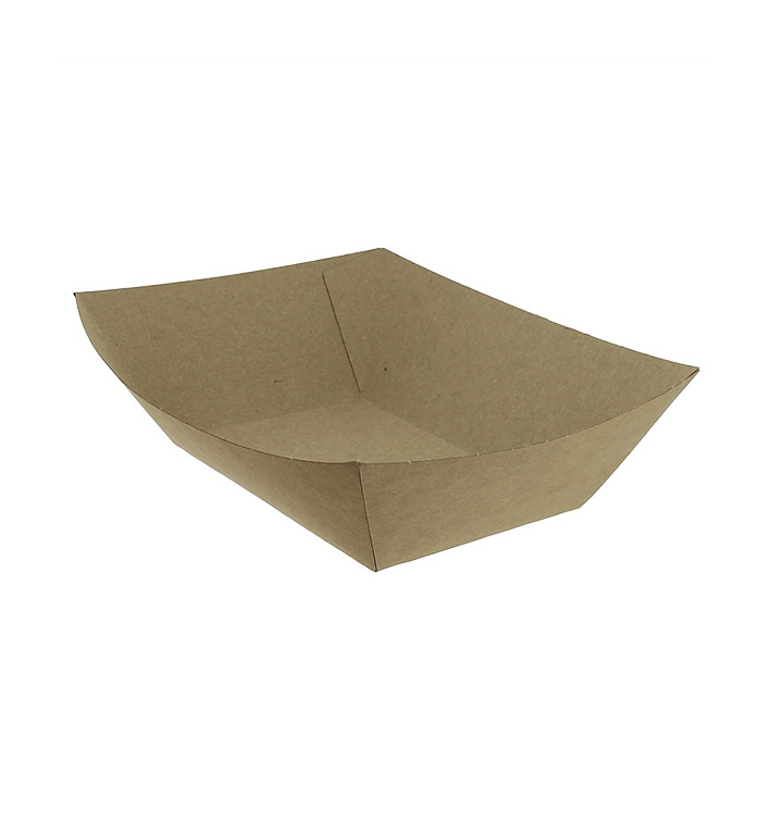 Barqueta 525ml Kraft-Kraft 12,2x8x5,5cm (25 Uds) Barqueta 525ml Kraft-Kraft 12,2x8x5,5cm (25 Uds)