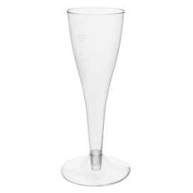 Copa PREMIUM de Plástico para Cava o Vino 80 ml 2P (20 Uds)