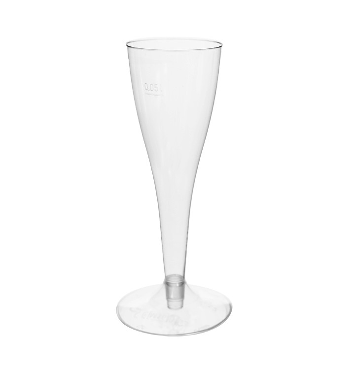 Copa PREMIUM de Plástico para Cava o Vino 80 ml 2P (20 Uds)