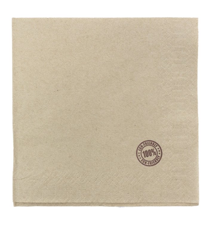 Servilleta de Papel Eco "Recycled" 33x33cm 1C (100 Uds) Servilleta de Papel Eco "Recycled" 33x33cm 1C (100 Uds)
