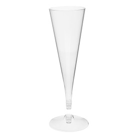 Copa de Plástico Reutilizable PS Cava 120ml (20 Uds)
