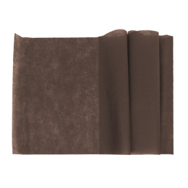 Mantel Camino Novotex 40x100cm Marrón 50g (500 Uds)