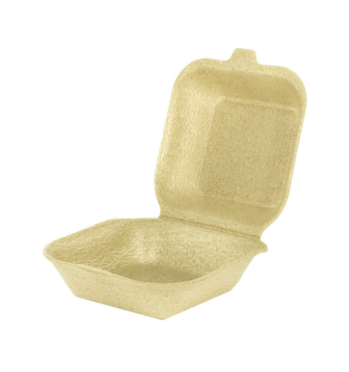 Envase Hamburguesa XPP Beige 13,5x13,5x7cm (100 Uds) Envase Hamburguesa XPP Beige 13,5x13,5x7cm (100 Uds)