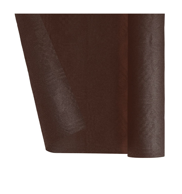 Mantel de Papel Rollo Chocolate 1,2x7m (1 Ud) Mantel de Papel Rollo Chocolate 1,2x7m (1 Ud)