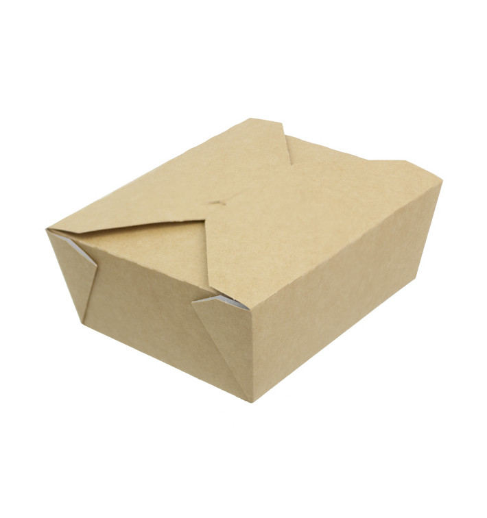 Caja Americana Kraft 15x12x6,5cm 1150ml (25 Uds) Caja Americana Kraft 15x12x6,5cm 1150ml (25 Uds)