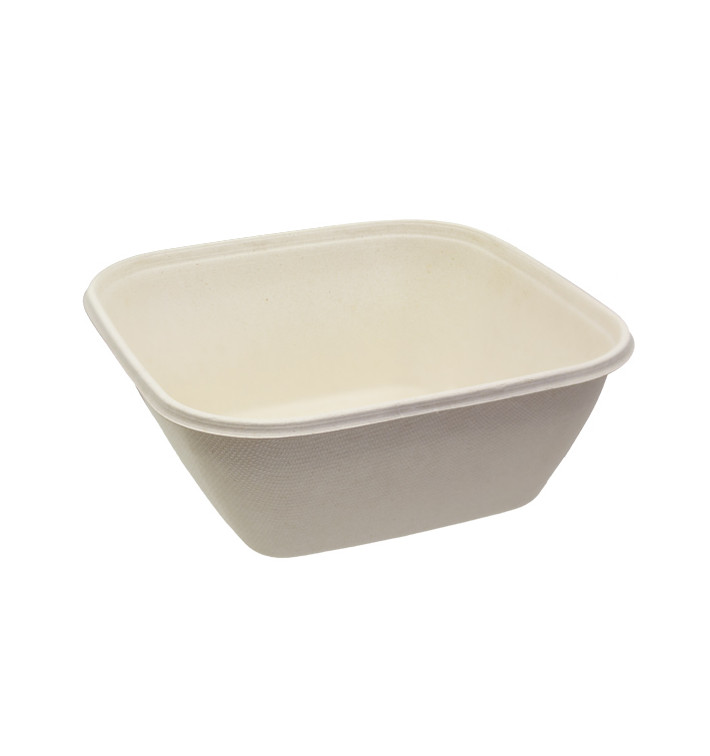 Bol de Caña de Azúcar 1000ml 170x170x70mm (50 Uds) Bol de Caña de Azúcar 1000ml 170x170x70mm (50 Uds)