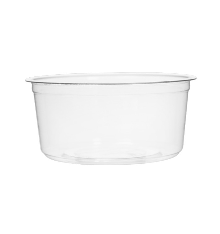 Tarrina Compostable PLA Transparente 355ml (50 Uds) Tarrina Compostable PLA Transparente 355ml (50 Uds)