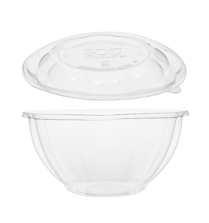 Ensaladera Con Tapa PLA 940ml (50 Uds) Ensaladera Con Tapa PLA 940ml (50 Uds)