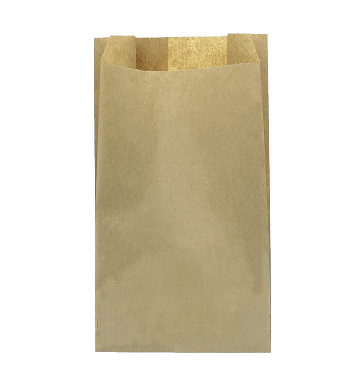 Bolsa de Papel Kraft 14+7x24cm (200 Uds) Bolsa de Papel Kraft 14+7x24cm (200 Uds)