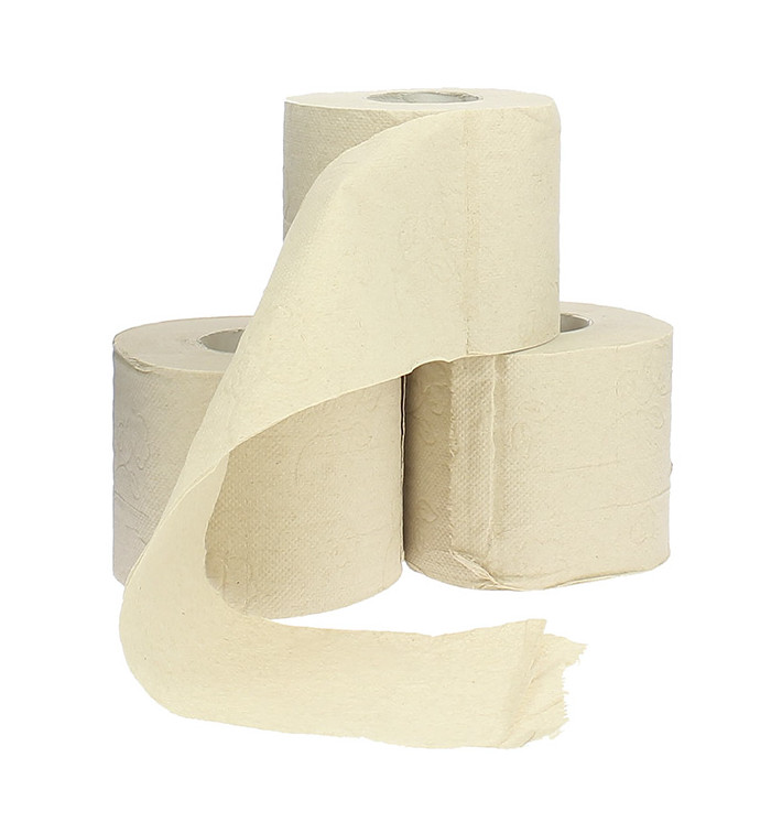 Papel Higienico Doméstico Ecológico en Rollo 36m (6 Uds) Papel Higienico Doméstico Ecológico en Rollo 36m (6 Uds)