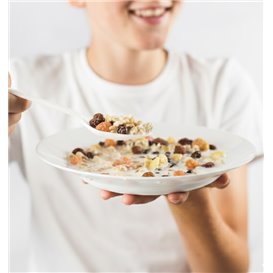 Cuchara Biodegradable CPLA Blanca 16,5cm (25 Uds)