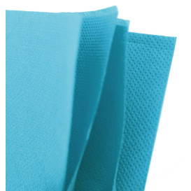 Servilleta de Papel Micropunto 20x20cm 2C Turquesa (90 Uds)