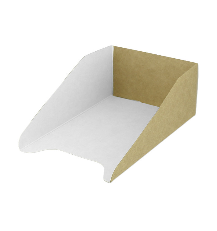 Envase de Cartón para Gofres 16x10cm (100 Uds) Envase de Cartón para Gofres 16x10cm (100 Uds)