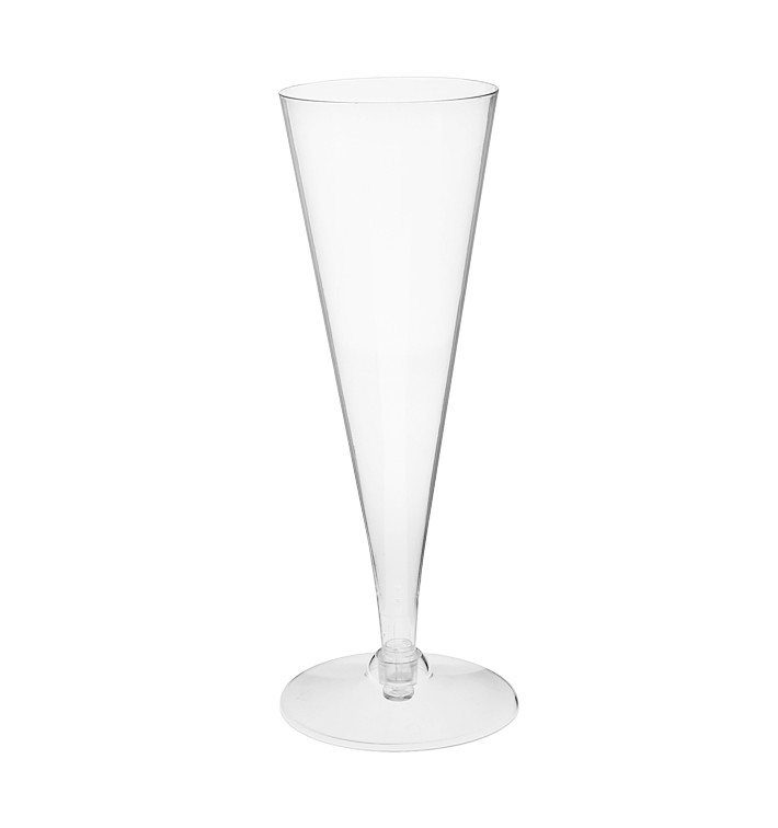 Copa de Plástico Reutilizable 2P PS Cava 120ml (20 Uds) Copa de Plástico Reutilizable 2P PS Cava 120ml (20 Uds)