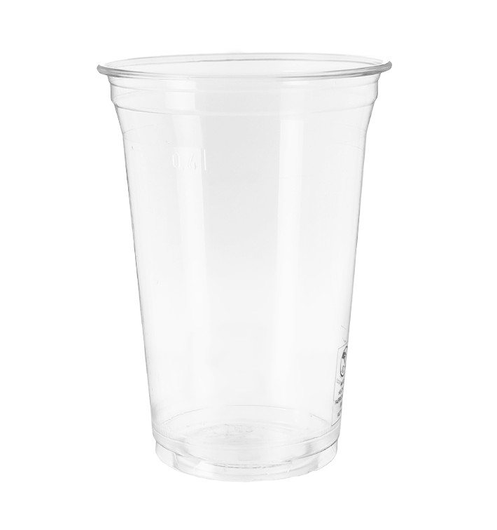 Vaso PLA Bio Transparente 550ml Ø95mm (70 Uds) Vaso PLA Bio Transparente 550ml Ø95mm (70 Uds)