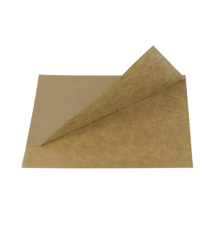 Bolsa Antigrasa Abierta 15x13/10cm Natural (100 Uds) Bolsa Antigrasa Abierta 15x13/10cm Natural (100 Uds)
